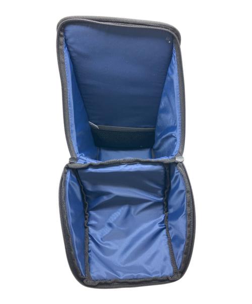 レンズバッグXL aosta (アオスタ) SancturaryⅣ ブラック×ブルー 未使用品