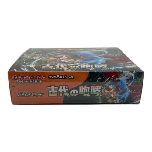 ポケモンカードゲーム スカーレット＆バイオレット 拡張パック 古代の咆哮 BOXシュリンク付　未開封品
