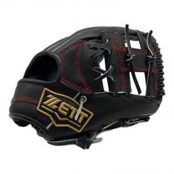 ZETT (ゼット) ネオステイタス 軟式少年用　2塁手　グローブ BRGB31540F ブラック