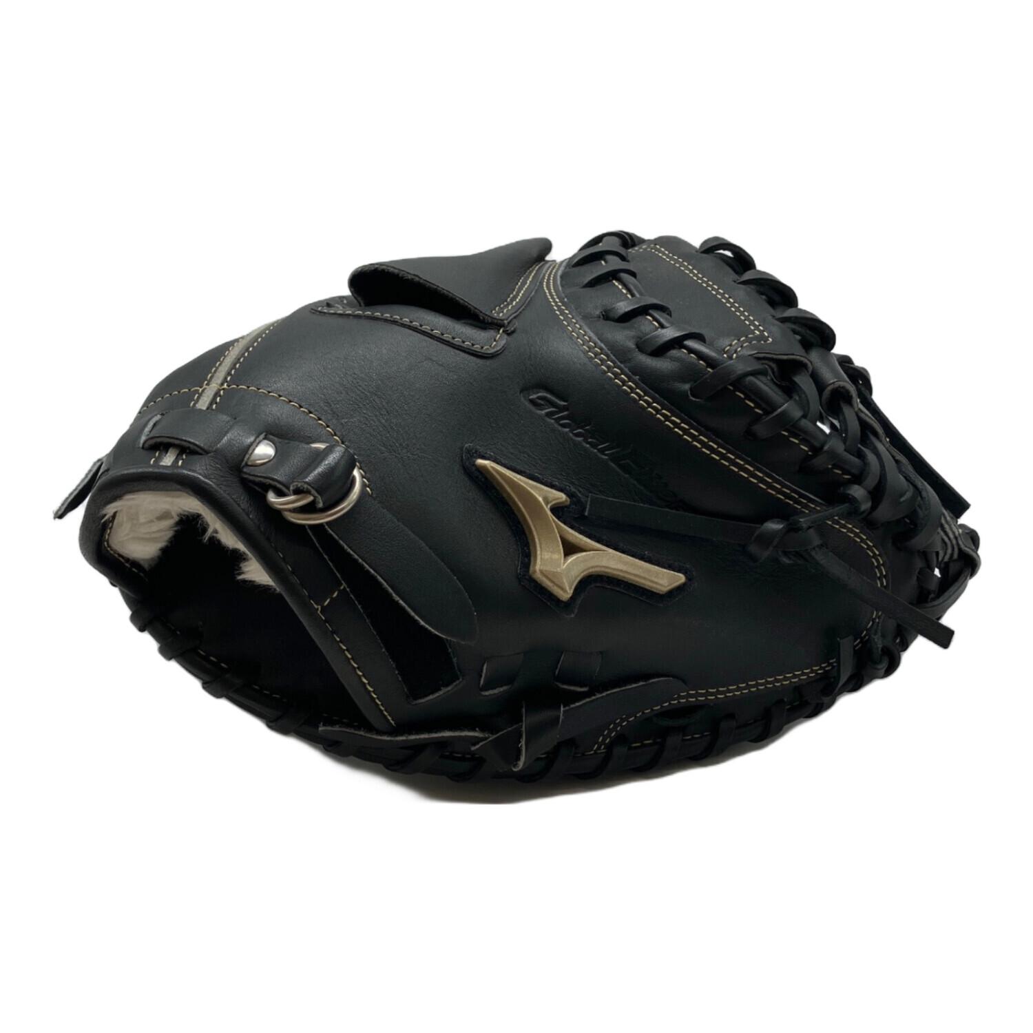 Mizuno ミズノ キャッチャー ミット ブラック グローバルエリート 軟式 MIZUNO (ミズノ) グローバルエリート 軟式少年用 キャッチャーミット