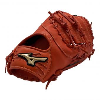 MIZUNO (ミズノ) グローバルエリート　軟式少年用　1塁手 グローブ 1AJFY12300 オレンジ