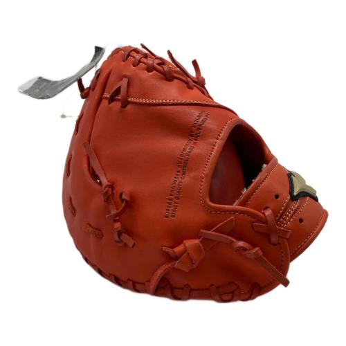 MIZUNO (ミズノ) グローバルエリート　軟式少年用　1塁手 グローブ 1AJFY12300 オレンジ