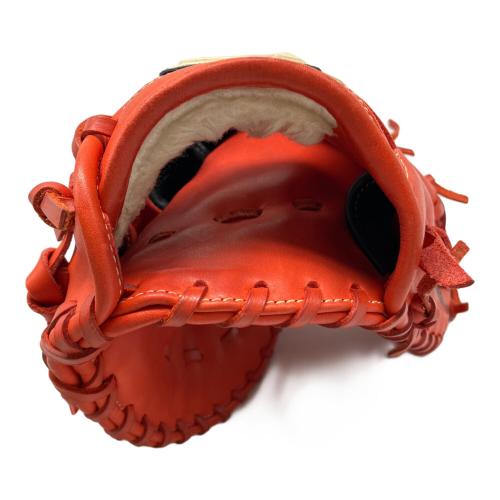 MIZUNO (ミズノ) グローバルエリート　軟式少年用　1塁手 グローブ 1AJFY12300 オレンジ