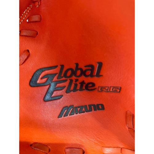 MIZUNO (ミズノ) グローバルエリート　軟式少年用　1塁手 グローブ 1AJFY12300 オレンジ