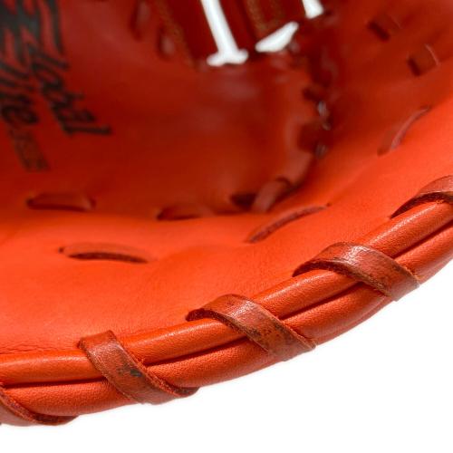 MIZUNO (ミズノ) グローバルエリート　軟式少年用　1塁手 グローブ 1AJFY12300 オレンジ