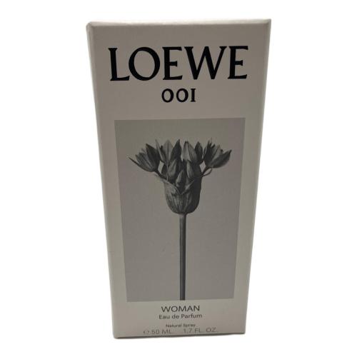 LOEWE (ロエベ) オードパルファム 50ml 残量80%-99% 001 WOMAN