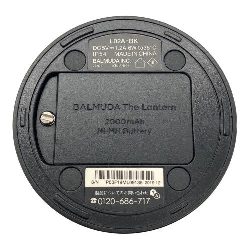 BALMUDA (バルミューダ) LEDランタン L02A-BK
