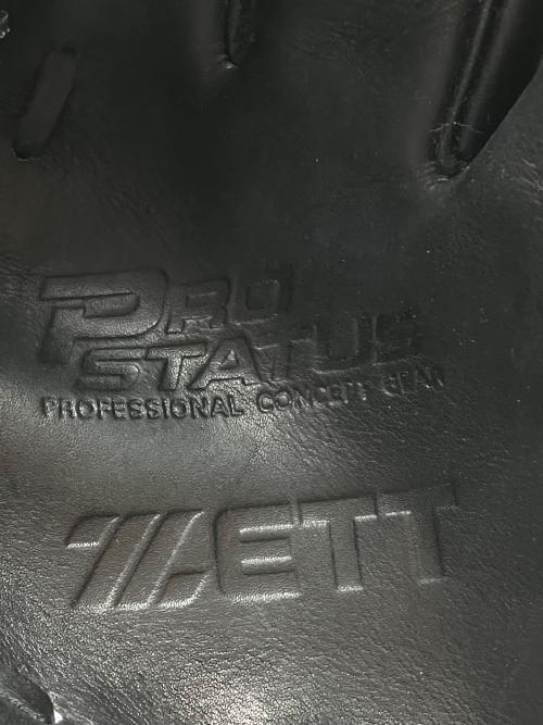 ZETT (ゼット) PRO STATUS 軟式グローブ BRGA30811 ブラック