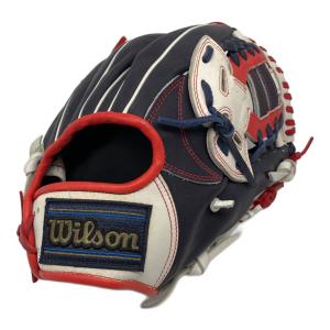 Wilson (ウィルソン) Vexxum グローブ RG924L ネイビー×ホワイト