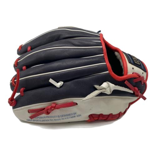 Wilson (ウィルソン) Vexxum グローブ RG924L ネイビー×ホワイト