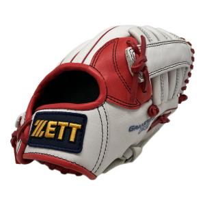 ZETT (ゼット) GRAN STATUS グローブ BJGA71117 ホワイト×レッド