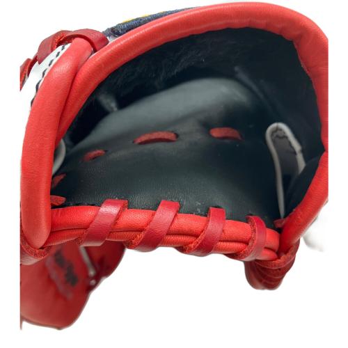 ZETT (ゼット) GRAN STATUS グローブ BJGA71117 ホワイト×レッド