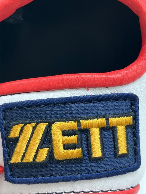 ZETT (ゼット) GRAN STATUS グローブ BJGA71117 ホワイト×レッド