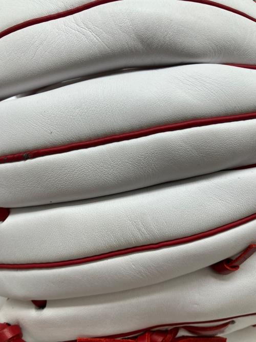 ZETT (ゼット) GRAN STATUS グローブ BJGA71117 ホワイト×レッド