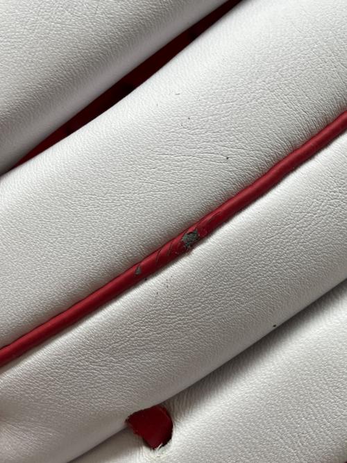 ZETT (ゼット) GRAN STATUS グローブ BJGA71117 ホワイト×レッド