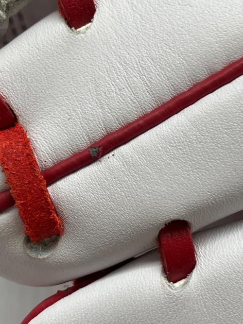 ZETT (ゼット) GRAN STATUS グローブ BJGA71117 ホワイト×レッド