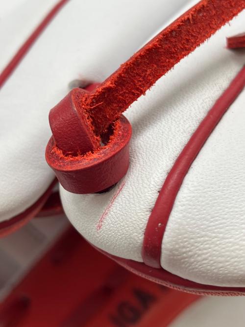 ZETT (ゼット) GRAN STATUS グローブ BJGA71117 ホワイト×レッド