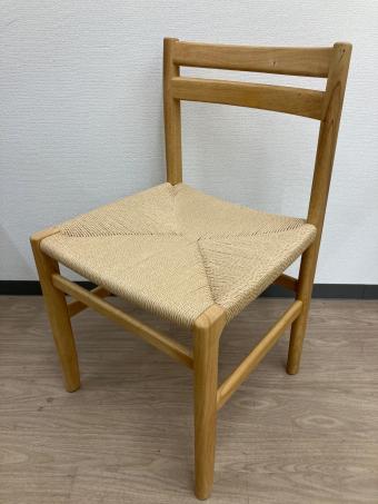 無印良品 (ムジルシリョウヒン) ダイニングチェアー ナチュラル 木製ペーパーコードチェア