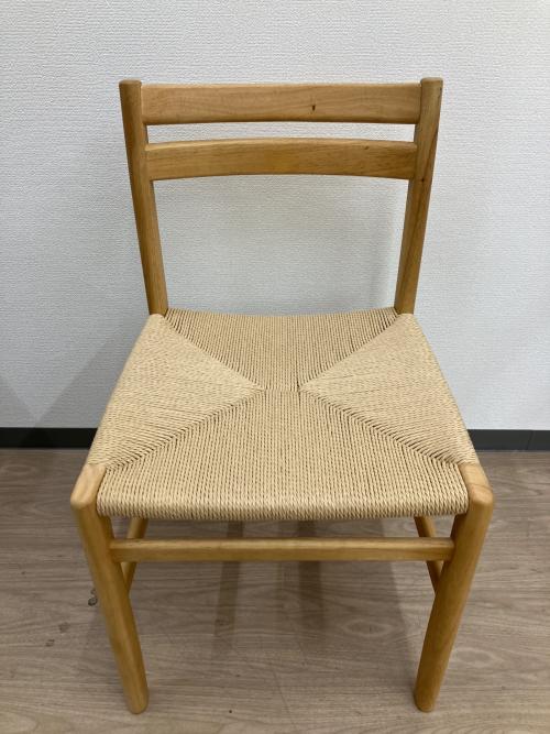 無印良品 (ムジルシリョウヒン) ダイニングチェアー ナチュラル 木製ペーパーコードチェア