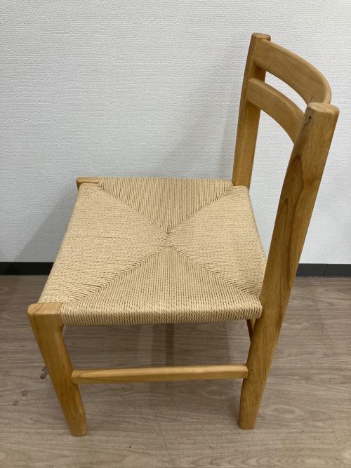 無印良品 (ムジルシリョウヒン) ダイニングチェアー ナチュラル 木製ペーパーコードチェア