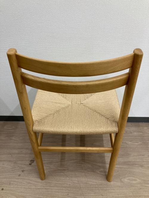 無印良品 (ムジルシリョウヒン) ダイニングチェアー ナチュラル 木製ペーパーコードチェア
