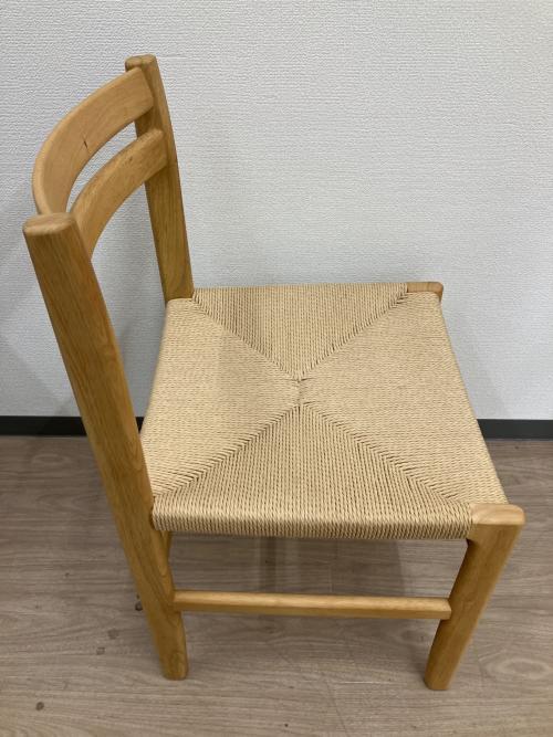 無印良品 (ムジルシリョウヒン) ダイニングチェアー ナチュラル 木製ペーパーコードチェア
