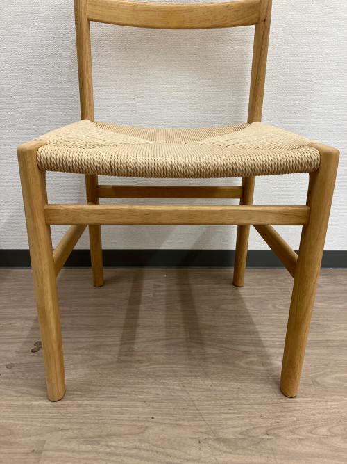 無印良品 (ムジルシリョウヒン) ダイニングチェアー ナチュラル 木製ペーパーコードチェア