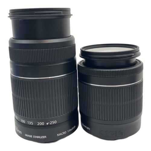 CANON (キヤノン) デジタル一眼レフカメラ EOS Kiss X7i EF-S18-55mm F3.5-5.6 IS,EF-S55-250mm F4-5.6 IS