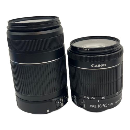 CANON (キヤノン) デジタル一眼レフカメラ EOS Kiss X7i EF-S18-55mm F3.5-5.6 IS,EF-S55-250mm F4-5.6 IS