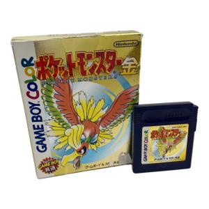 ポケットモンスター金 ゲームボーイカラー用ソフト