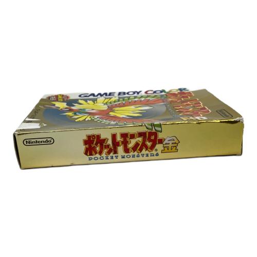 ポケットモンスター金 ゲームボーイカラー用ソフト