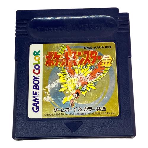 ポケットモンスター金 ゲームボーイカラー用ソフト