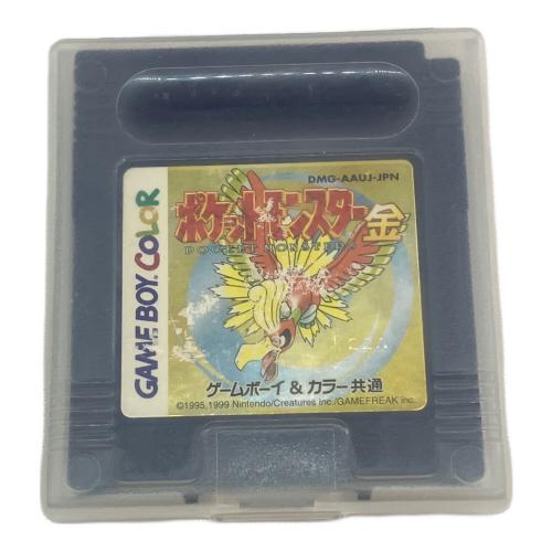 ポケットモンスター金 ゲームボーイカラー用ソフト