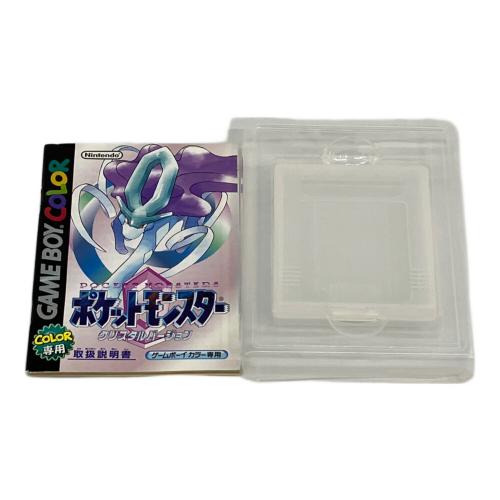 ポケットモンスター クリスタル ゲームボーイカラー用ソフト
