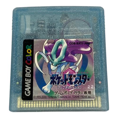 ポケットモンスター クリスタル ゲームボーイカラー用ソフト