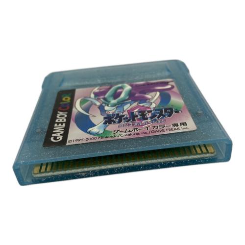 ポケットモンスター クリスタル ゲームボーイカラー用ソフト