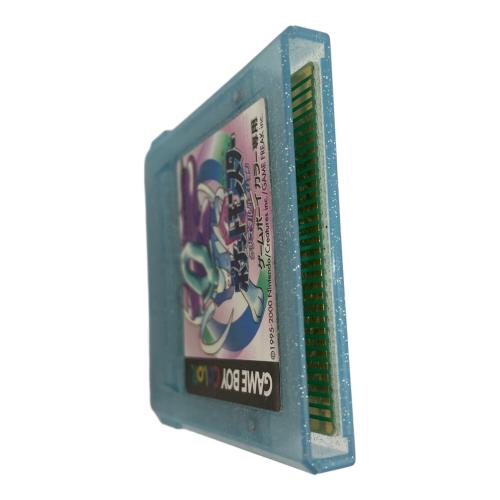 ポケットモンスター クリスタル ゲームボーイカラー用ソフト