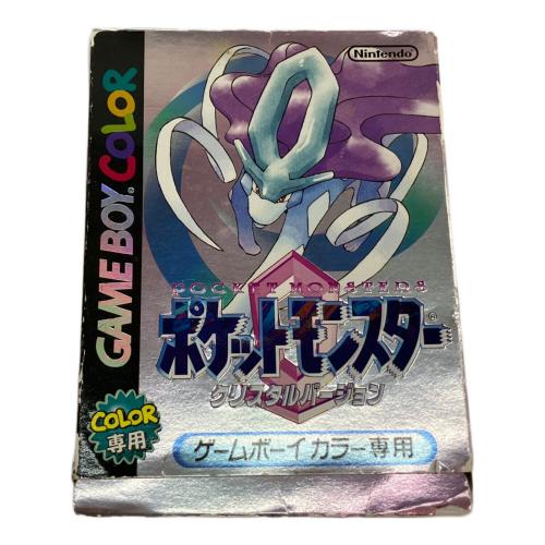 ポケットモンスター クリスタル ゲームボーイカラー用ソフト