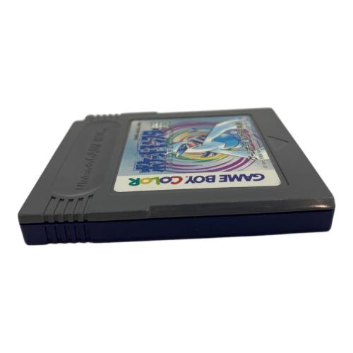 ポケットモンスター銀 ゲームボーイカラー用ソフト