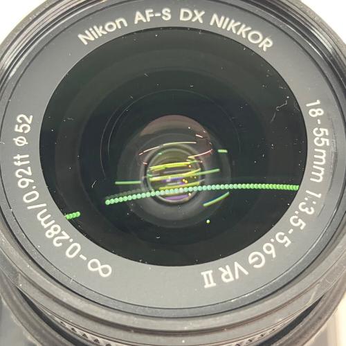 Nikon (ニコン) デジタル一眼レフカメラ D5200 AF-S DX NIKKOR 18-55mm f/3.5-5.6G VR,DX SWM VR ED IF 1.1m/3.61