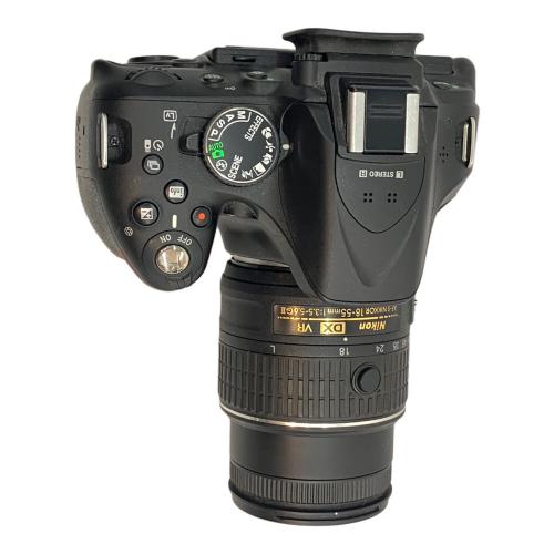 Nikon (ニコン) デジタル一眼レフカメラ D5200 AF-S DX NIKKOR 18-55mm f/3.5-5.6G VR,DX SWM VR ED IF 1.1m/3.61