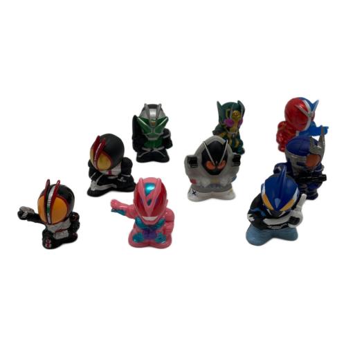 仮面ライダー指人形/キーホルダー63体まとめ 男の子おもちゃ