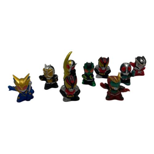 仮面ライダー指人形/キーホルダー63体まとめ 男の子おもちゃ