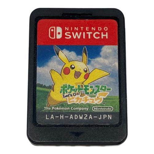 Nintendo (ニンテンドー) ポケットモンスター Let's Go ピカチュウ Nintendo Switch用ソフト CERO A (全年齢対象)