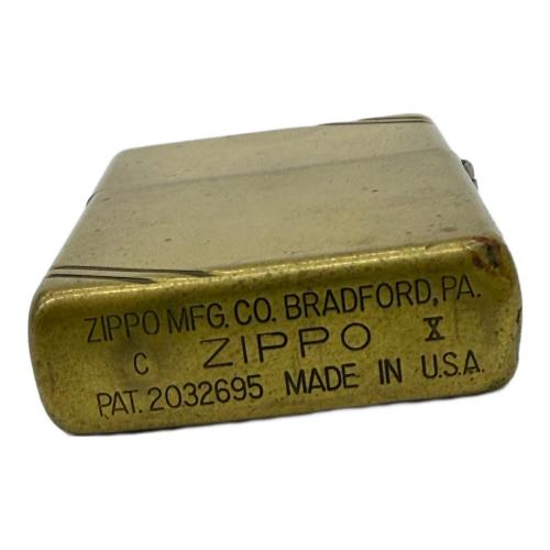 ZIPPO (ジッポ) オイルライター 1994年3月製 イエローゴールド(カラー)ケース