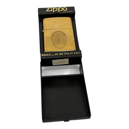 ZIPPO (ジッポ) オイルライター 1989年製 ロサンゼルス市警察