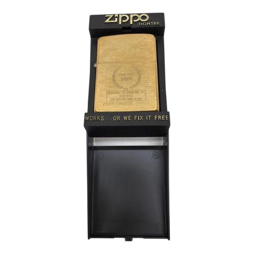 ZIPPO (ジッポ) オイルライター 1987年製 ZIPPO社50周年記念