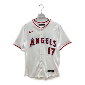NIKE (ナイキ) 大谷翔平モデル レプリカユニフォーム ロサンゼルス・エンゼルス メンズ SIZE M ホワイト×レッド