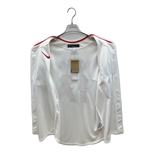NIKE (ナイキ) 大谷翔平モデル レプリカユニフォーム ロサンゼルス・エンゼルス メンズ SIZE M ホワイト×レッド