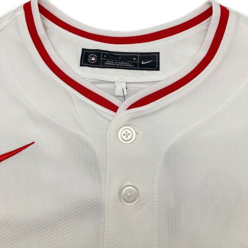 NIKE (ナイキ) 大谷翔平モデル レプリカユニフォーム ロサンゼルス・エンゼルス メンズ SIZE M ホワイト×レッド